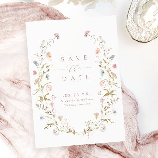Non-Photo Save the Date Cards
